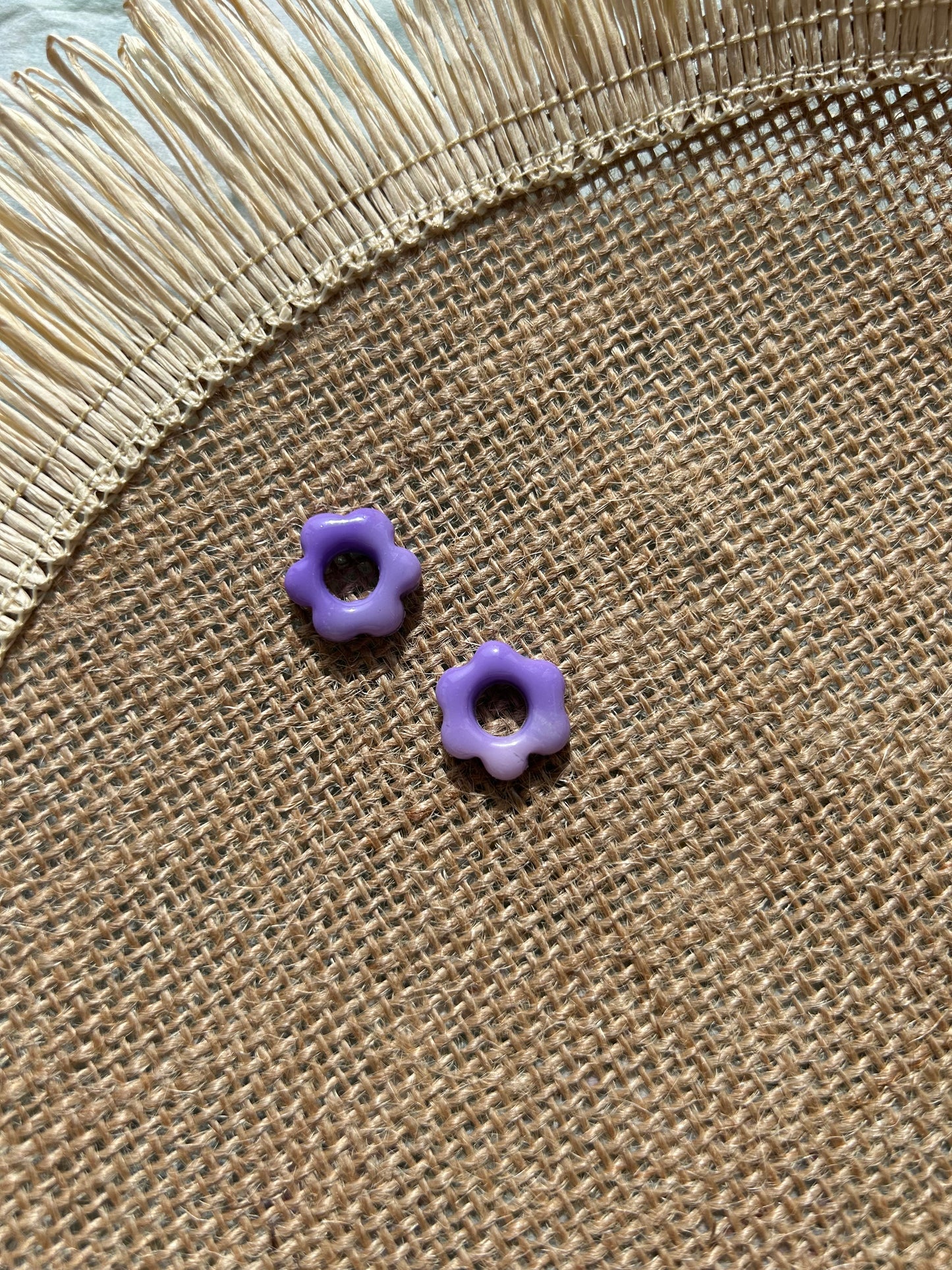 Pampille fleur mauve
